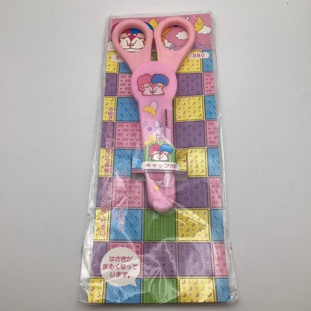 Sanrio Little Twin Stars Safety Scissors 2002 Kiki & Lala Vintage